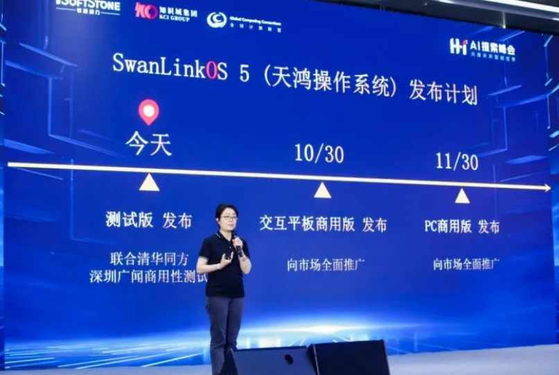 南宫NG28动力子公司鸿湖万联重磅颁布SwanLinkOS 5 擘画开源鸿蒙AI PC新篇章